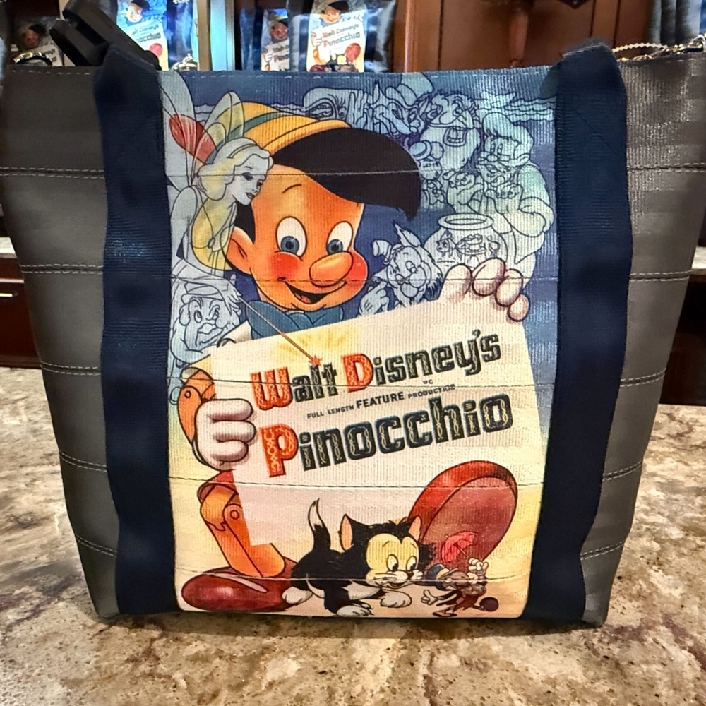 Disney Parks Harveys Pinocchio Tote Bag - Picture 11 of 11